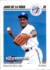 1992 Knoxville Blue Jays SkyBox #380 Juan De La Rosa Dominican Republic DR Card