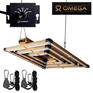 OMEGA INFINITY PRO LED 300w Dimmable Grow Light Full Spectrum 2.7 PPF 815 μmol/s - Picture 1 of 7