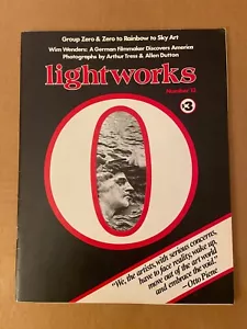 LIGHTWORKS Magazine — NUMBER 13 - New/Experimental Art — Fall 1980 - Picture 1 of 12