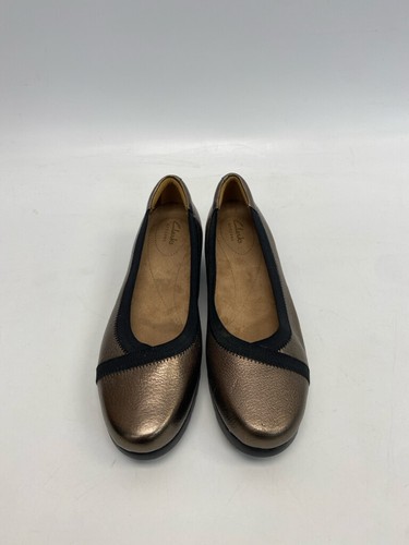 Ballerine Clarks taglia 8 5 bronzo nero