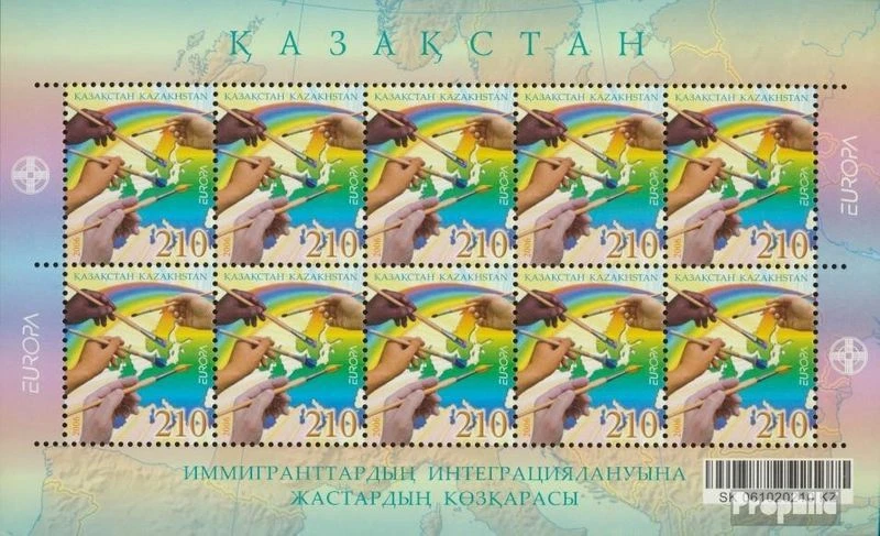 kazakhstan 535Klb I Feuille miniature (complète edition) neuf avec gomme origina - Photo 1/1
