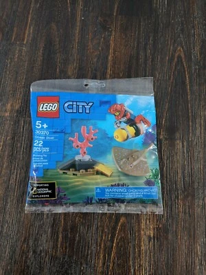 *BRAND NEW* LEGO CITY 30370 Ocean Diver Polybag *BRAND NEW* - Image 1 of 2