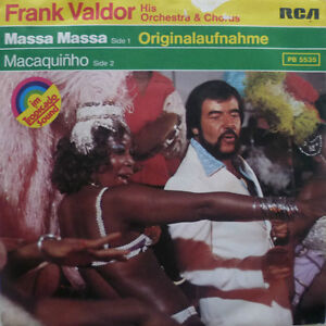 7" 1977 RARE GERMAN ! FRANK VALDOR Massa Massa /MINT-