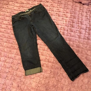 Coldwater Creek Damen Gr. 14 Dark Wash Modern Fit Jeans - Bild 1 von 9