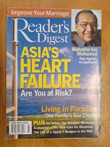 Reader’s Digest March 2003 Mahathir bin Mohamad Few regrets, no apologies - Picture 1 of 11