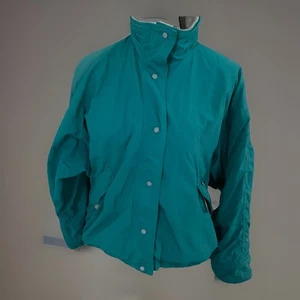 Vintage Patagonia Damen Shelled Bomber Jacket Size S Teal Made in USA - Bild 1 von 8