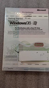 Microsoft Windows 98  Second Edition  X04-15747 emachines monotek 600 sofware - Picture 1 of 4