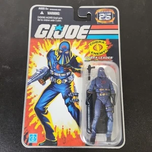 GI Joe 25th Anniversary Cobra Leader Commander Action Figure Foil - Picture 1 of 6