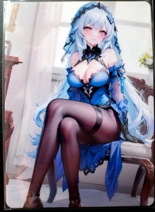 SCHWARZE SCHWAN unzensierte doppelseitige Waifu-Karte - Fragen Sie nach umgekehrtem Bild - Bild 1 von 1