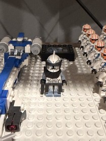 LEGO Star Wars Minifigure: Clone Trooper Commander Wolffe (sw0330) (7964)