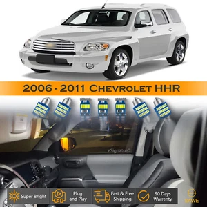Kit de paquete interior de 11 luces LED ultra blancas para Chevy HHR 2006-2011 - Imagen 1 de 8