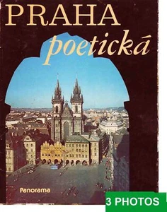 Romantic Prague views 15 X-Large  postcard 8.5"x6.5" English PRAHA POETICKA 1980 - Picture 1 of 5