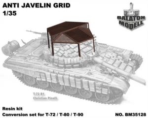 Balaton Modell 1/35 Anti Javelin Grid "Cope Cage" T-72 T-80 T-90 Russian Tanks - Picture 1 of 3