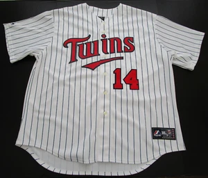 Mens XXL Kent Hrbek Minnesota Twins Majestic Jersey sewn vinatge - Picture 1 of 8