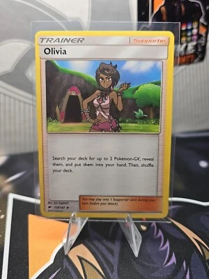 Pokémon TCG Olivia Burning Shadows 119/147 Regular Uncommon - Image 1 of 2