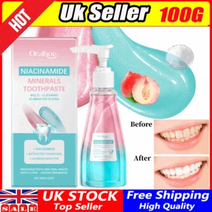 Niacinamide Whitening Toothpaste,Natural Niacinamide Toothpaste,Teeth WhiteninBL - Picture 1 of 15
