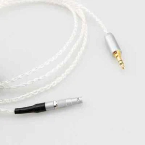 7N Pure Silver Palladium Core Hi-End Earphone Upgrade Cable for AKG K812 K872 - Picture 1 of 11