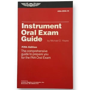 Instrument Oral Exam Guide: Comprehensive Guide to Prepare for FAA Oral Exam - Imagen 1 de 2
