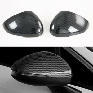 For Kia K5 GT LX 2021-2022 Carbon Fiber Side Door Rearview Mirror Cover Trim Cap - Picture 1 of 9