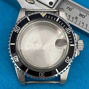 Retro Glass Watch Case 39.5MM Steel Case for NH35 NH36 Mechanical Movement - Picture 1 of 12
