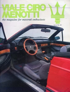 Viale Ciro Menotti, Die Zeitschrift für Maserati-Enthusiasten Nr.64 1993 - Bild 1 von 1