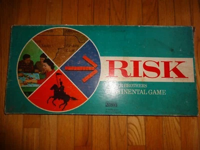 Risk Board Game Vintage 1968 Parker Bros Conquest Game - Complete - Image 1 of 4