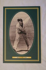 Cricket Collectable Postcard - Hall of Fame Inductee - Keith Miller.