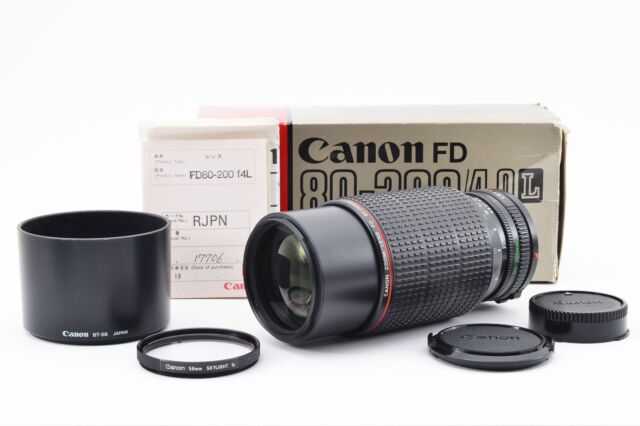 Canon FD f/4 Camera Lenses 80-200mm Focal for sale | eBay
