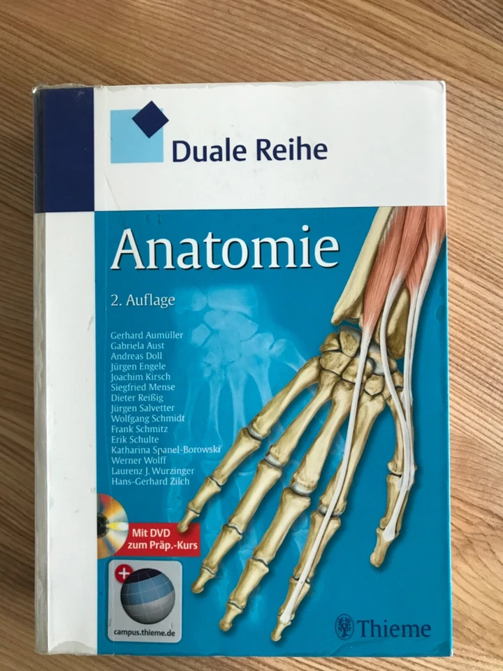 Die Duale Reihe Anatomie, 2.Auflage 2010 - ISBN 978-3-13-136042-7 - Bild 1 von 1