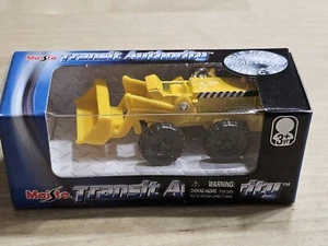 Pala Trattore Giallo Maisto Metallo Die Cast Collezione Camion Giocattolo Nuova con scatola - Foto 1 di 5