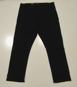 KENNETH COLE JEANS Black Wash Straight Fit Stretch Denim Jeans 34 W 32 L - Picture 1 of 3