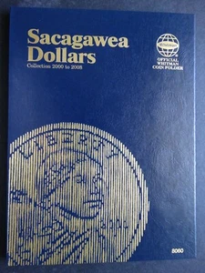 Whitman Sacagawea Small Dollar No. 1, 2000-2008 Folder Album Book 8060 - Picture 1 of 4
