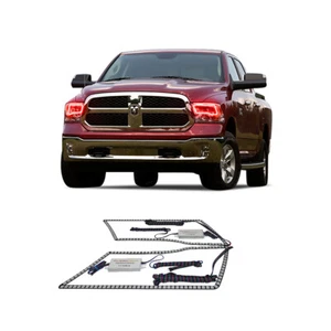 Bright Red Angel Eye Headlight Halo kit for Ram 1500 09-16 - Foto 1 di 4