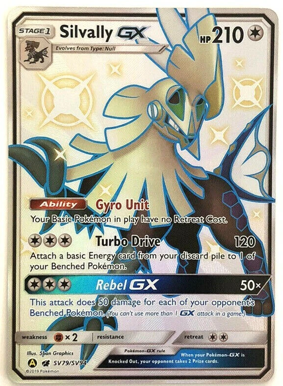 Pokemon Hidden Fates Silvally GX SV79 NM/M  - Image 1 of 1