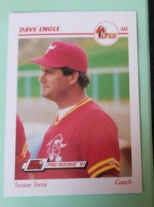 1991 Line Drive AAA #625 Dave Engle Coach - Tucson Toros  - Picture 1 of 2