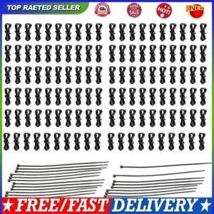 120Pcs Reusable Gutter Clips Mini Gutter Hooks for Outdoor Lights Gutter Clips - Bild 1 von 11