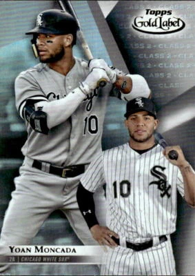 Yoan Moncada 2018 Topps Gold Label #34 Class 2  Chicago White Sox - Image 1 of 2