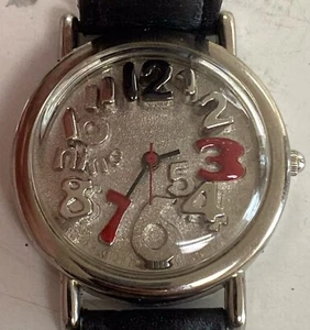 Artdeco “nine” Watch With Leather Band - Picture 1 of 3