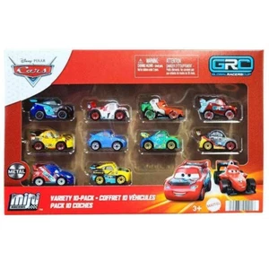 2024 GRC Global Racers Cup Disney Pixar Cars METALLIC LIGHTNING MCQUEEN 10 PACK - Picture 1 of 1