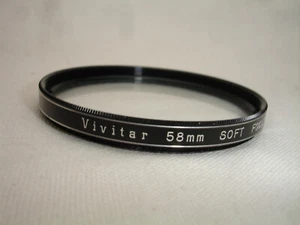 VIVITAR 58mm SOFT Focus Filter - Picture 1 of 2