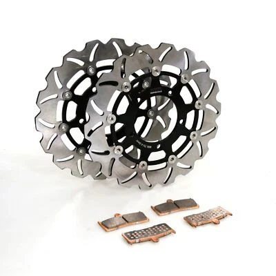 Rezo Full Front Brake Pad/Disc Kit for Kawasaki ZZ-R 1400 16-20 - Image 1 of 4