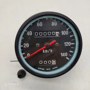 Kawasaki KE125 KS125 Speedometer Kmh 25005-112 New But Condition Like Photo - Picture 1 of 23