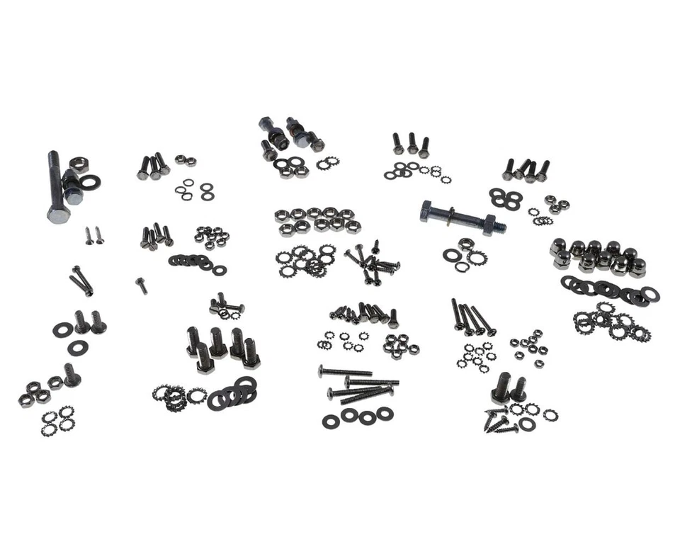 Schrauben Kit Rahmen Edelstahl für Vespa PX80-200 UNI AUTO Ersatz Set Satz Kit - Bild 1 von 1