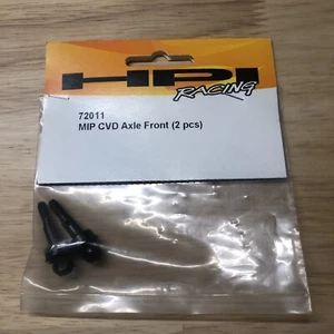 HPI MiP CVD Front Axles Steel Black (2) 72011 Vintage RC - Bild 1 von 1