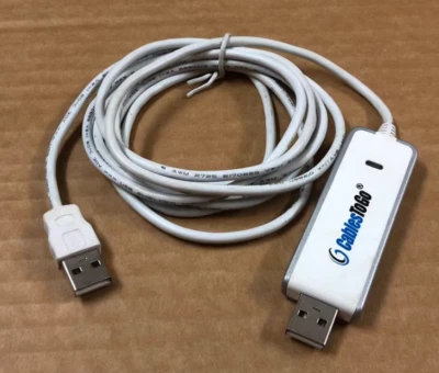 CablesToGo 46128 Hochgeschwindigkeits-USB-Dateiübertragungskabel S/N:C1200367 US - Bild 1 von 4