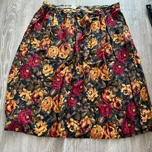 Alfred Dunner Gypsy Hippie Salem Goth Skirt Women's Size - 34 Pleated Multicolor - Picture 1 of 6