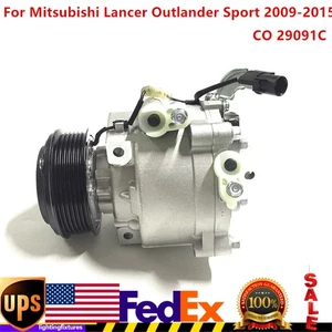 CO 29091C AC Compressor W/Clutch for Mitsubishi Lancer Outlander RVR 2/2.4/3.0L - Foto 1 di 12