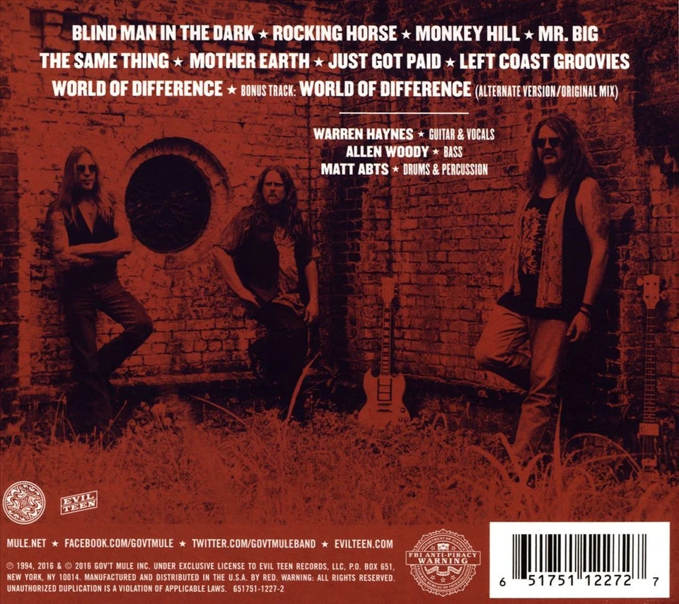 GOV'T MULE - THE TEL-STAR SESSIONS [DIGIPAK] NEW CD - Image 1 of 1