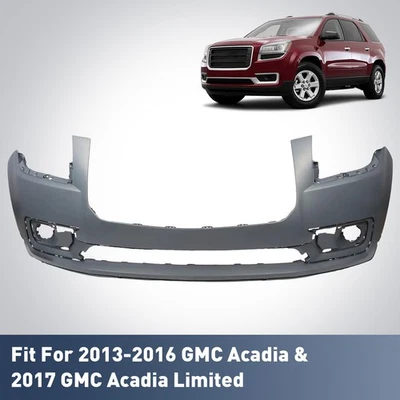 Front Upper Bumper Cover For 2013 2014 2015 2016 GMC Acadia Primed 23350830 - Image 1 of 4