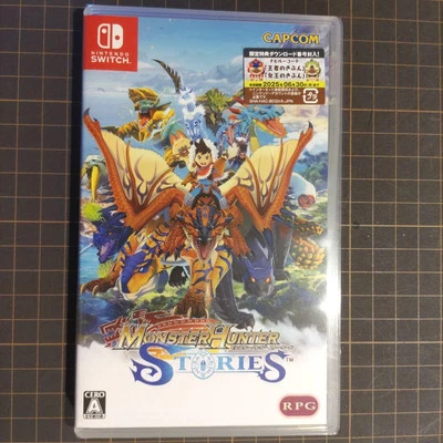 Monster Hunter Stories Nintendo switch RPG Japan Capcom Adventure Game - Image 1 of 3